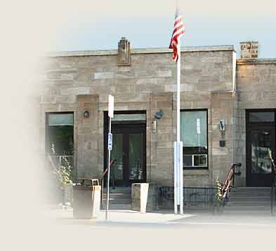 Salmon City Hall - left picture