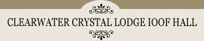 Clearwater Crystal Lodge IOOF Hall