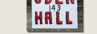 Oden Busy Bees Hall