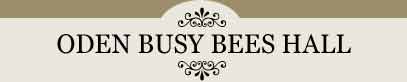 Oden Busy Bees Hall